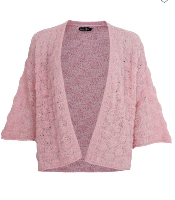 Black Color - HARRIS knit cardigan -Rosa