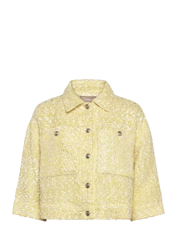 Mos Mosh - Penn Mino Jacket- vanilla yellow - Bilde 9