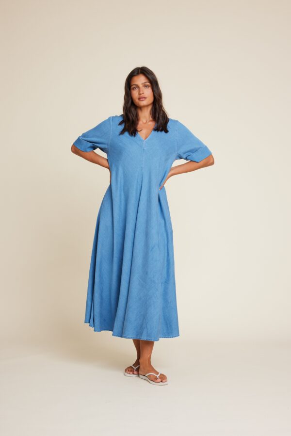 Line of oslo  - Eva Tencel Dress - Bilde 3